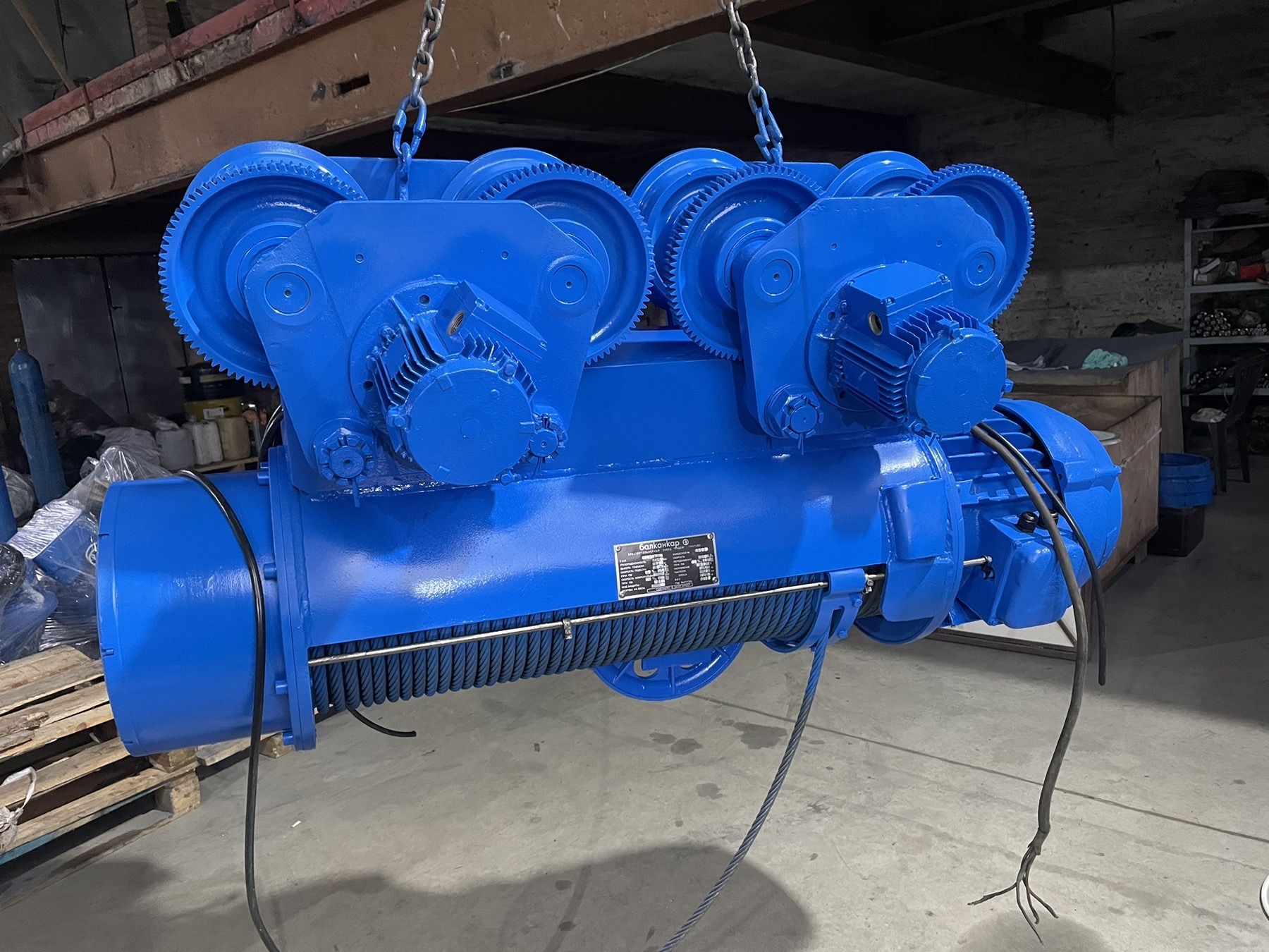 Тельфер 0,5 тонни підйом 18м Т10242 Болгарський