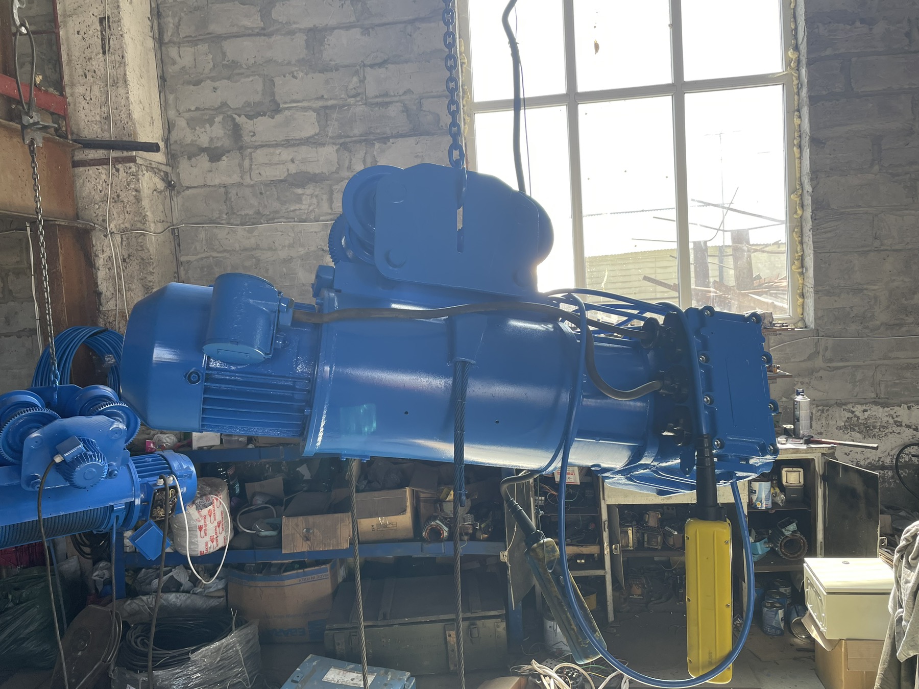 Тельфер 0,5 тонн підйом 6м вибухозахищенний Болгарський